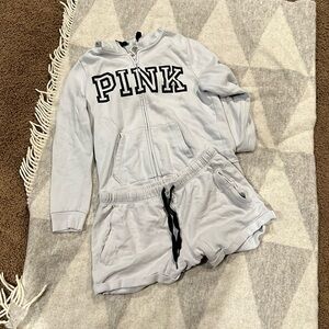 Vs pink matching set